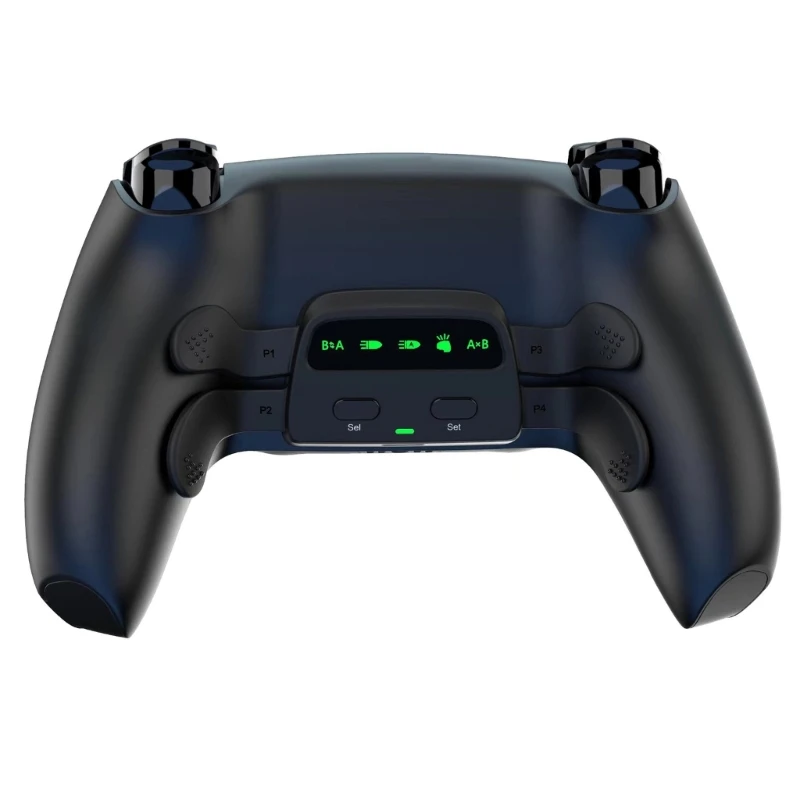 

Back Housing Programable Back Button Attachment Controller Paddles with LED Indicator One-click Combo for ps5 40JB