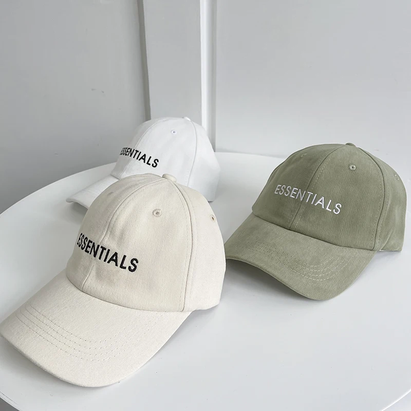 

Essentials Baseball Cap Couples Outdoor Baseball Caps Four Seasons Adjustable Hat Men and Women Sun Protection Cap