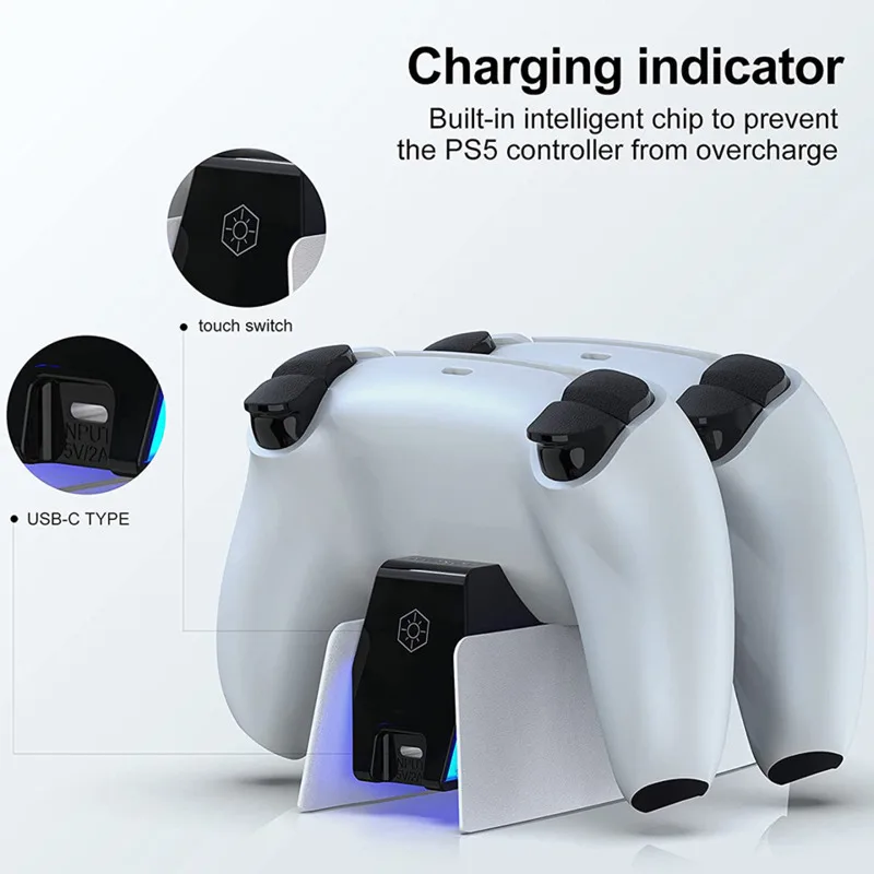 Зарядная док-станция для PS5 Type-C DualSense