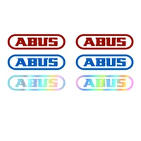 6pcs mtb road bike rack stickers for abus vinyl waterproof sunscreen antifade bicycle cycling helmet frame decals free shipping