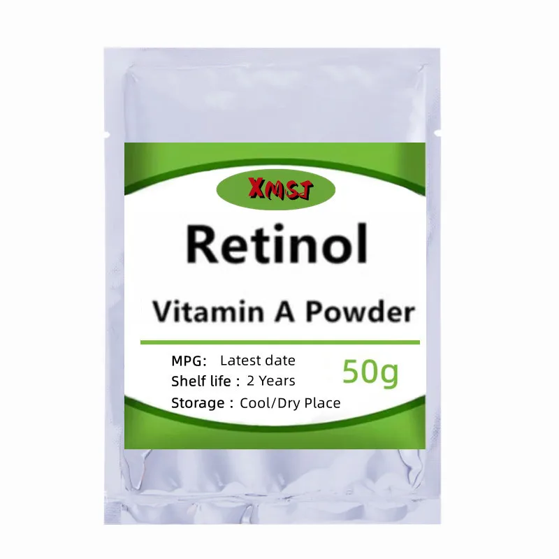 

Cosmetic grade Natural Pure Retinol powder/vitamin a powder Anti wrinkle and anti-aging