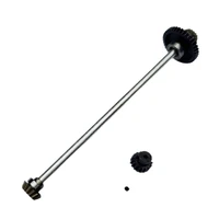 metal main axle central drive shaft with 17t motor gear set for wltoys a959 a969 a979 k929 118 rc car upgrade parts