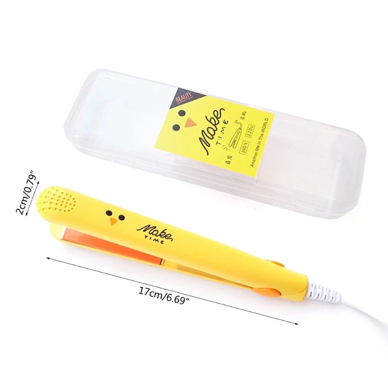 

2-in-1 Mini Portable Hair Straightener and Curler for styling Flat Iron Styler Tools, Low Power, No Hair Injury Drop Shipping