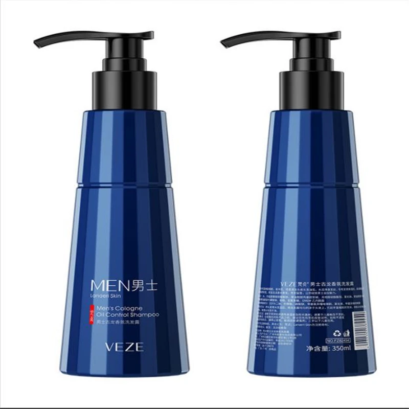 Bioaqua VENZEN Men's cologne fragrance fragrant clean smooth hair shampoo dirt grease