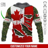 plstarcosmos 3dprint newest proud canada army camo flag funny streetwear harajuku causal unique unisex hoodiessweatshirtzip 1