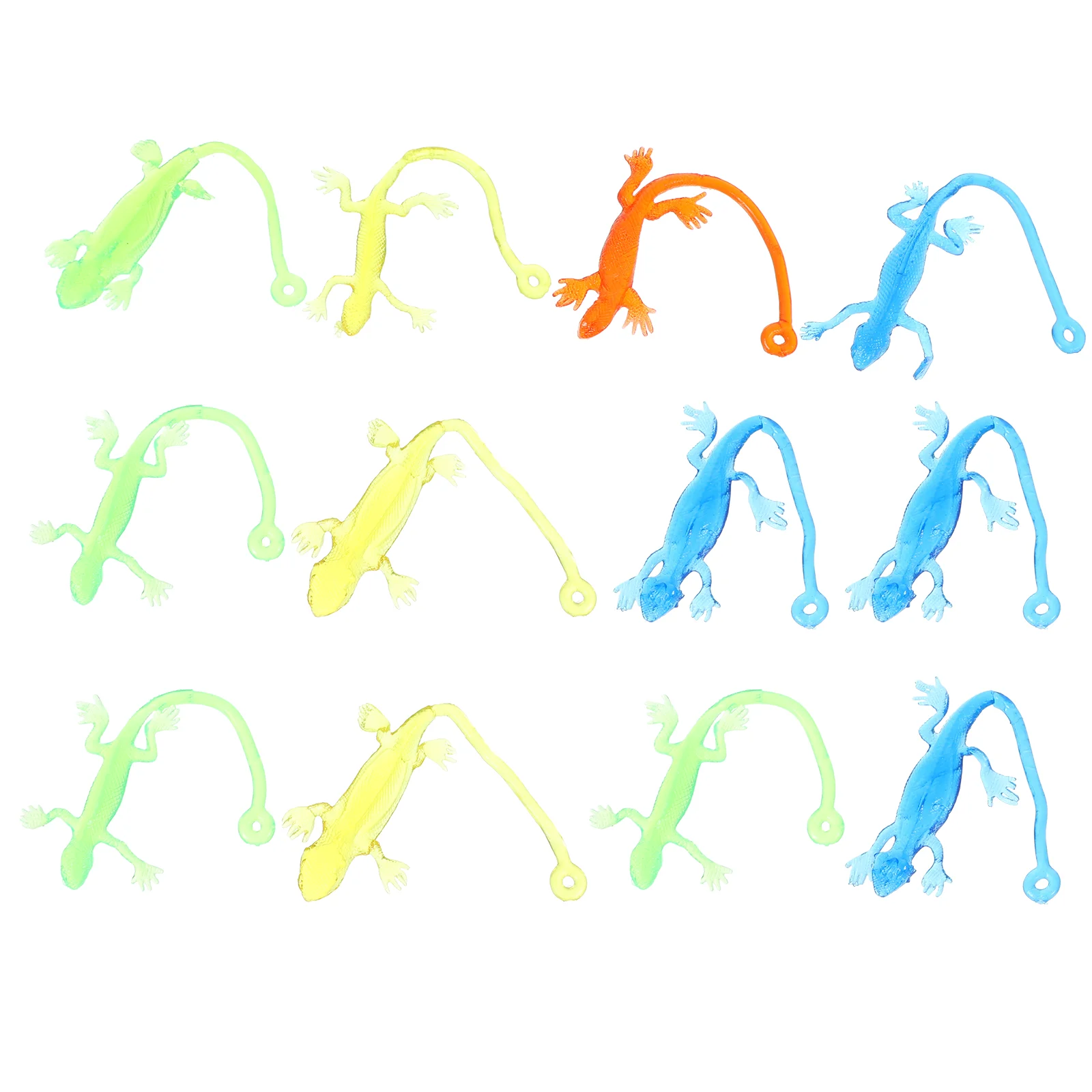 

12 Pcs Outdoor Toys Boys Sticky Lizard Soft Ball Decompression Birthday Gift Eggs Elastic Tpr Stretchable Kids Favor Baby