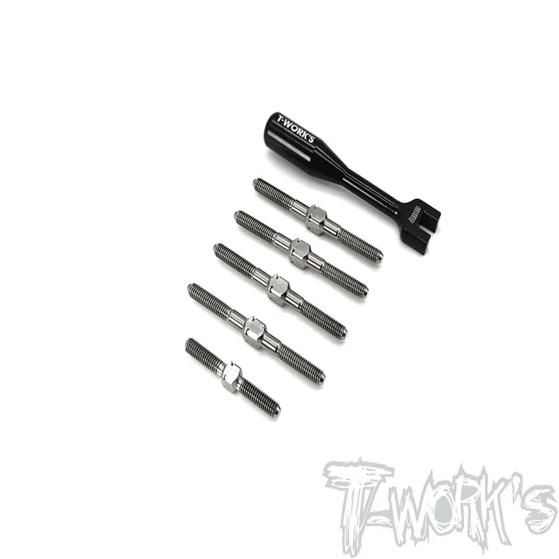 Original T works TB-219 64 Titanium Turnbuckle Set ( For Serpent X20'21 ).sssional Rc part