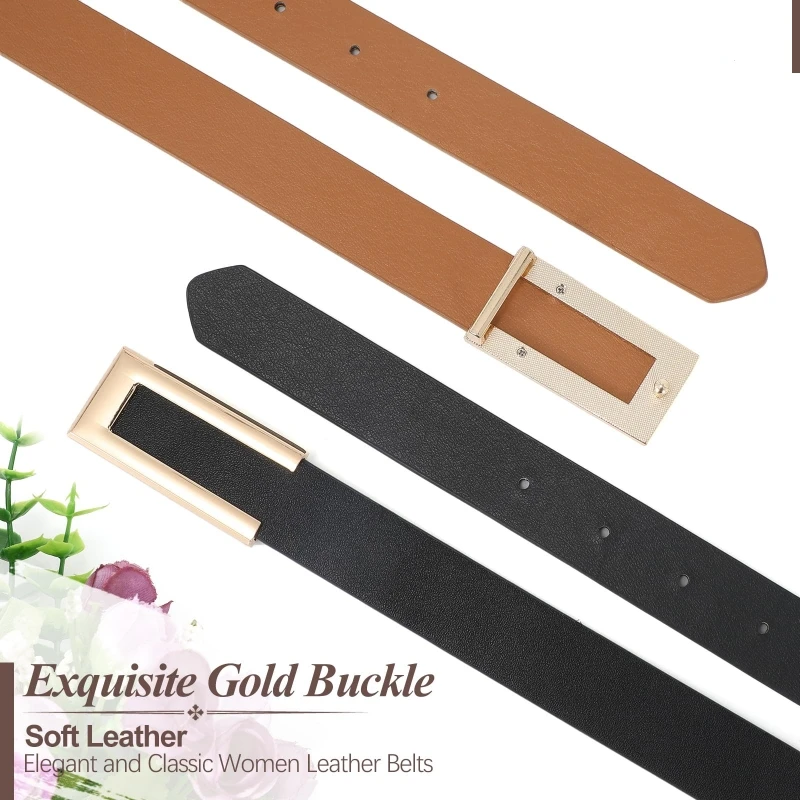 Женский ремень из натуральной кожи