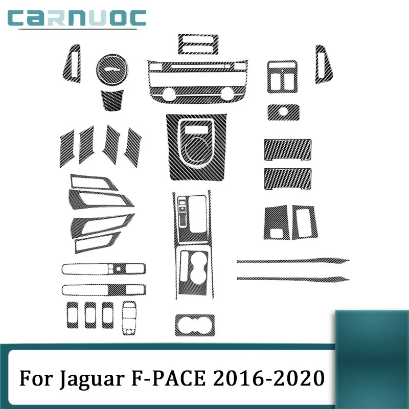 Аксессуары для интерьера автомобиля Jaguar F-PACE X761 XE X760 XF X260 XJ 2016 2017 2018 2019 2020 черные