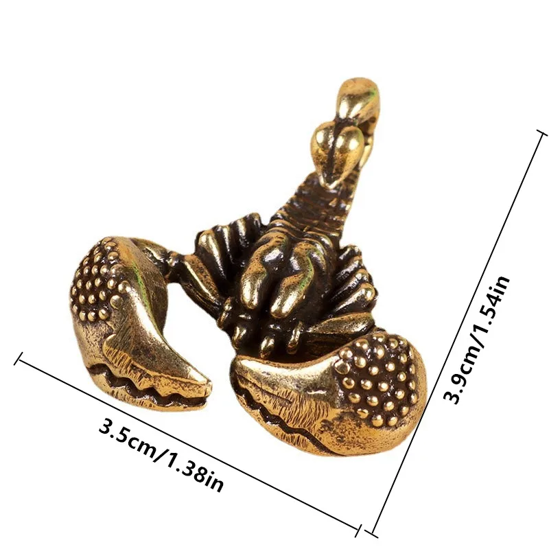 

Статуэтка Скорпиона из латуни