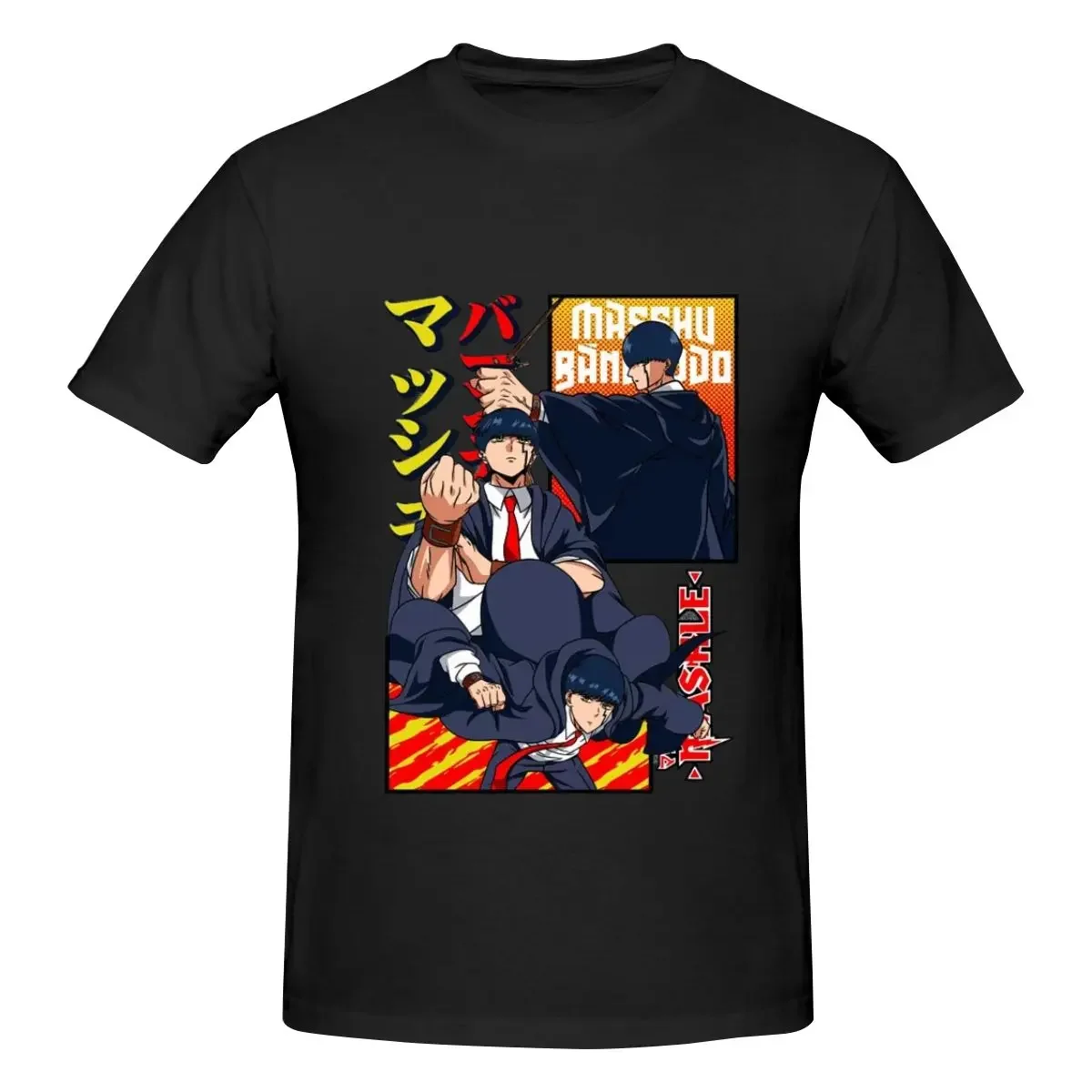 Mash Burnedead Mashle Magic Роскошные футболки для мужчин летняя рубашка с принтом хлопковая