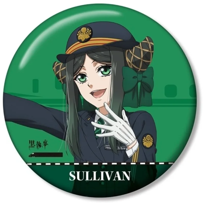 Фото Брошь Black Butler Emerald Witch Arc, броши для женщин, украшения Herr Wolfram Cos, аксессуары Sieglinde Sullivan №4