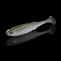 easy shiner silicone lure 50637178mm t tail shad fish bait for bass fishing swimbait wobbler carp artificial soft baits