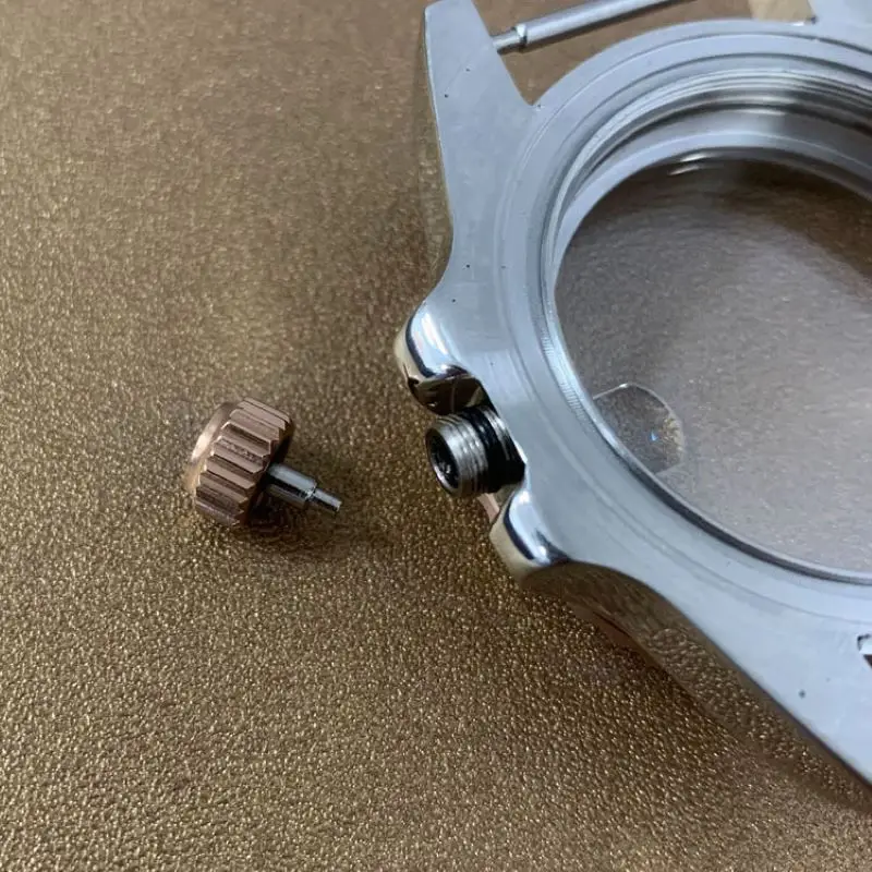 42mm SUB Watch Case Fits MIYOTO 8215 2813 Japan Automatic Movement 28.5mm-29mm Dial Sapphire Crystal Glass Men's Diving Cases