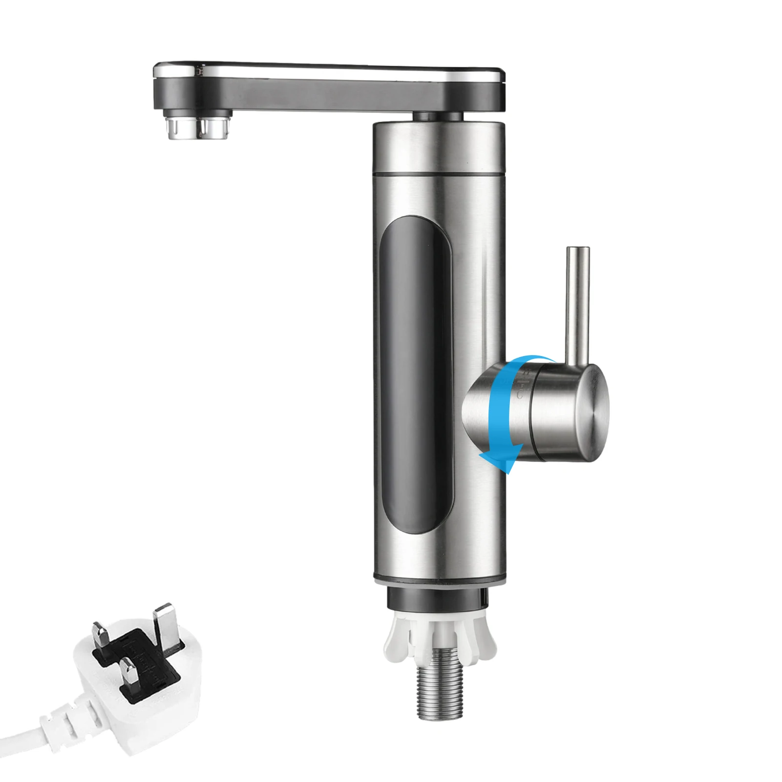 

Electric Hot Water Faucet Cold And Hot Water Faucet Tap Instant Rapid Water Heating 360 Rotating Water Heater Kitchen Tap Hot