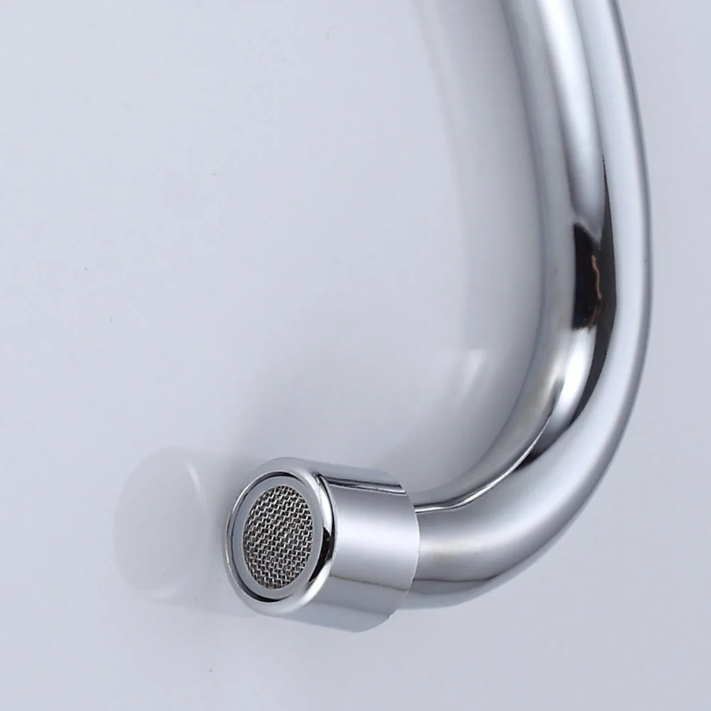 

Install On Sink Kitchen Faucet Countertop Resistant Corrosion Resistant Discoloration Silver Single Cold Water