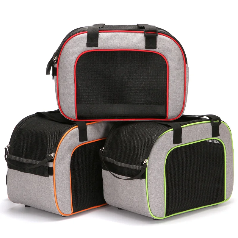 

Pet Shoulder Bag Teddy Out Convenient Pet Bag Manufacturer Fashion Breathable Diagonal Cat Dog Carrier Bag