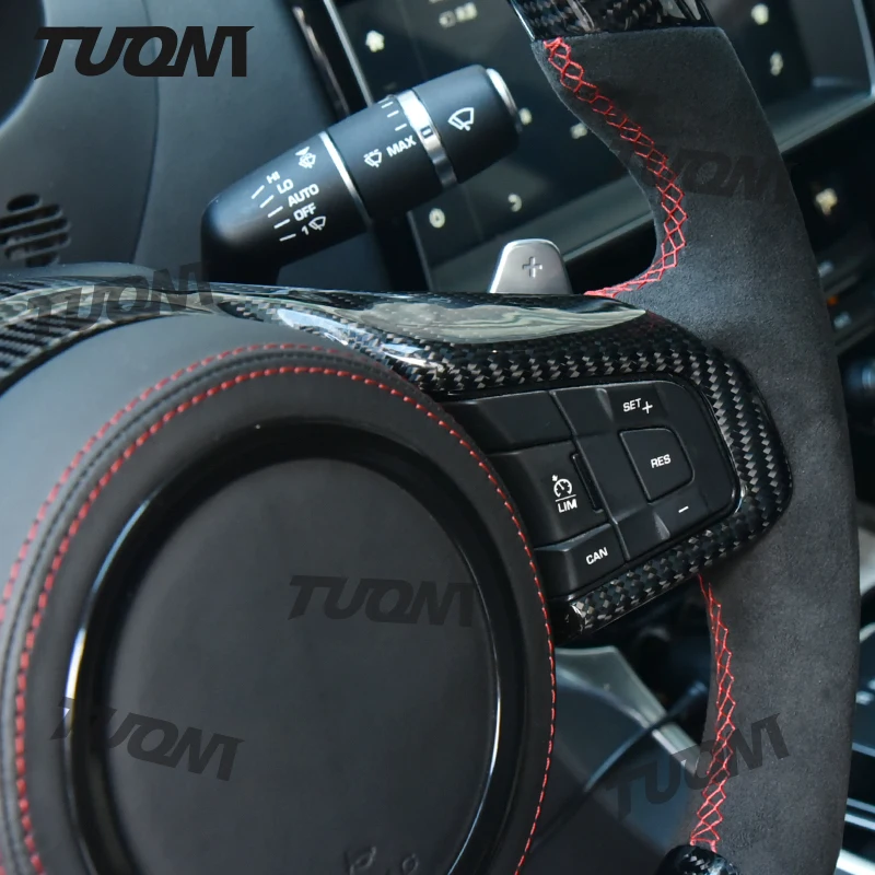 Рулевое колесо из углеродного волокна для Jaguar XE XF F-Type F-Pace E-Pace