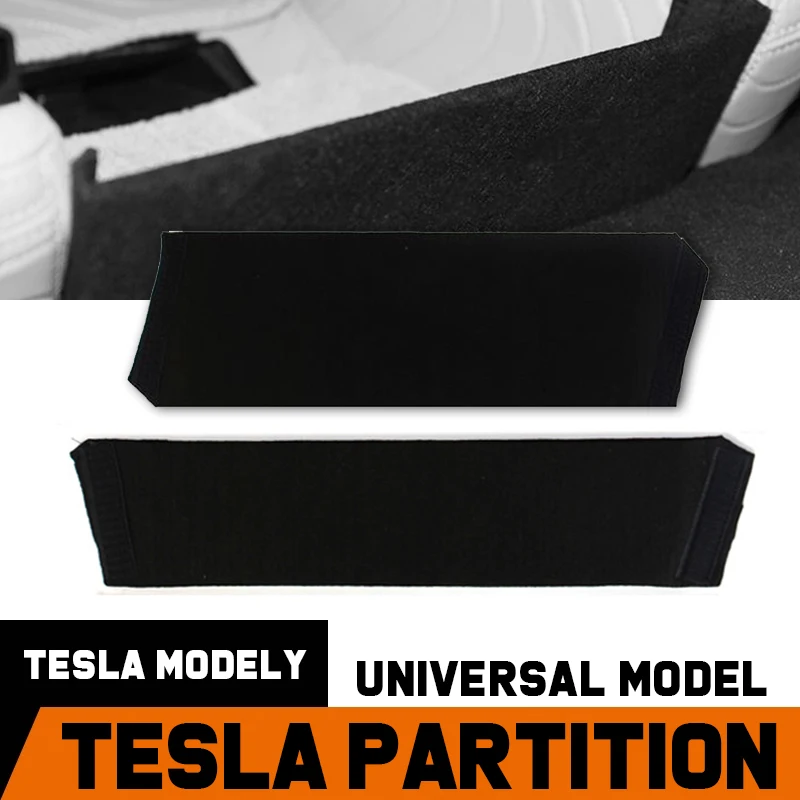 

New Brand Car Accessories Original Design Rear Trunk Organizer For Tesla Y Clapboard Driver and Passenger Side Under the Seat