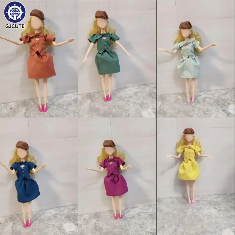 

Платье для куклы 30 см, платье для куклы в художественном стиле, модное платье, костюм для куклы Барби, аксессуары для одежды, подарок для девочки