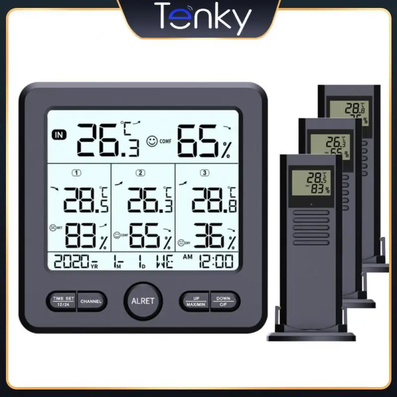 

Accurate Wifi Thermohygrometer Weather Station Temperature Meter Reliable Thermohygrometer Calibration Function