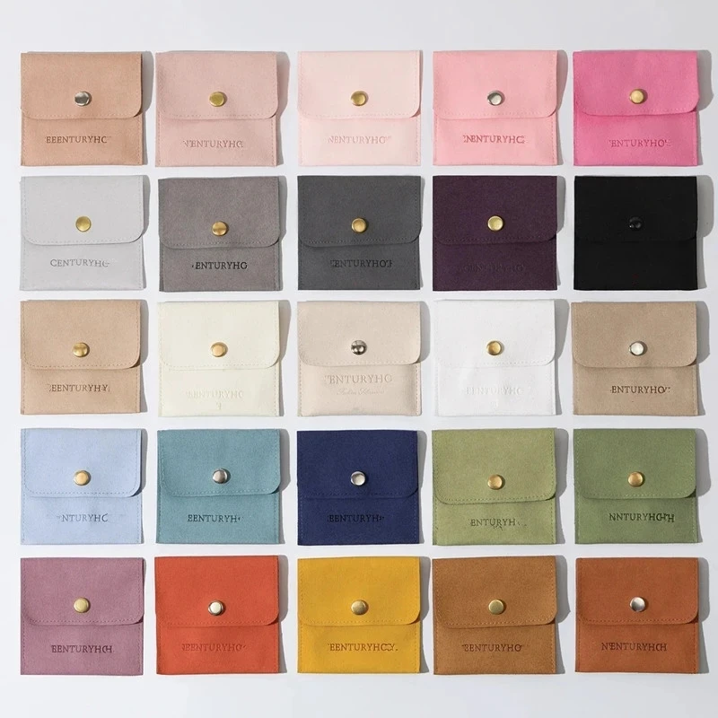 Изготовленный на заказ биоразлагаемый конверт шнурке из микрофибры подарочная