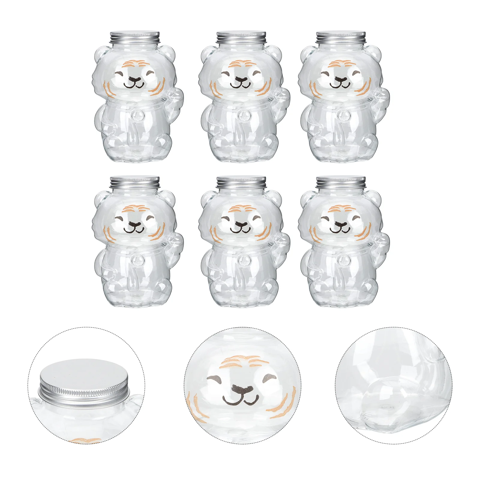 

Bottlesbottleemptycaps Containers Drink Clear Reusable Ozbeverage Smoothie Water Out Taketea Coffee Portable Lid Bulk Honey Box