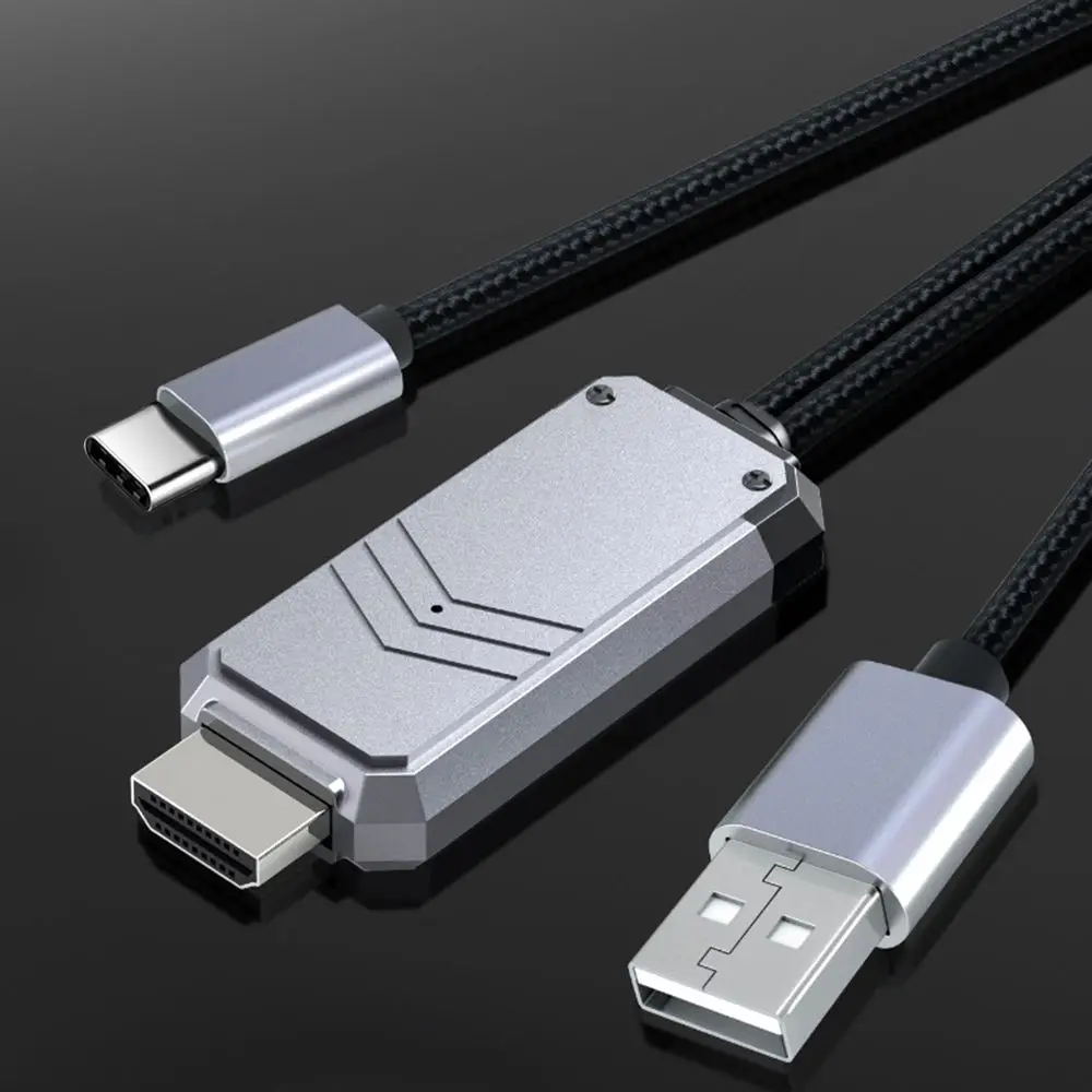

Преобразователь Micro USB Type-C на HDMI-кабель, 1080P