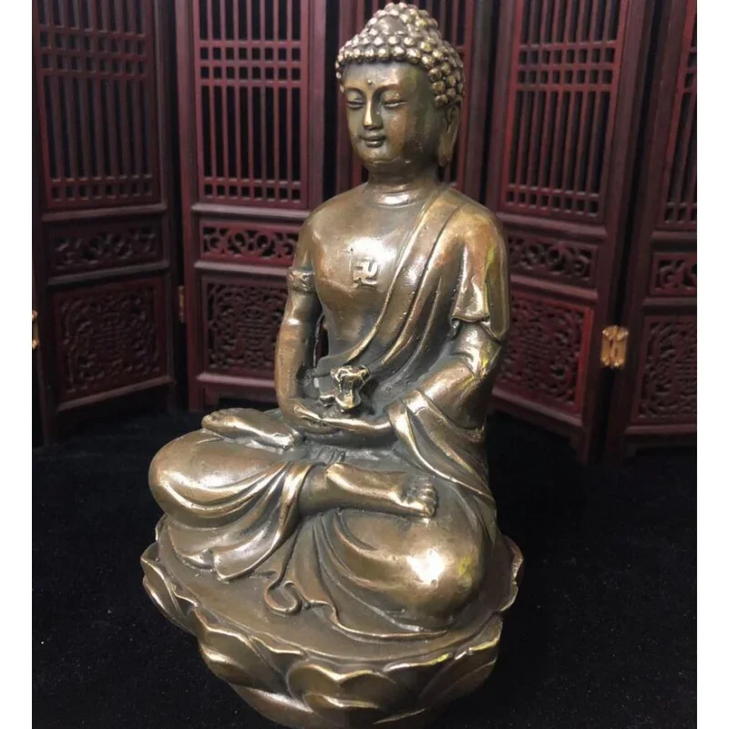 

Pure copper Three treasures of Buddha