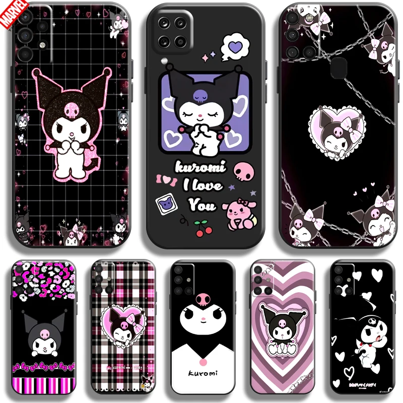 

Cute Cartoon Sanrio Kuromi For Samsung Galaxy A11 A12 A20 A21 A21S A22 A30 A31 A32 A42 A51 A52 A70 A71 A72 5G Phone Case Funda