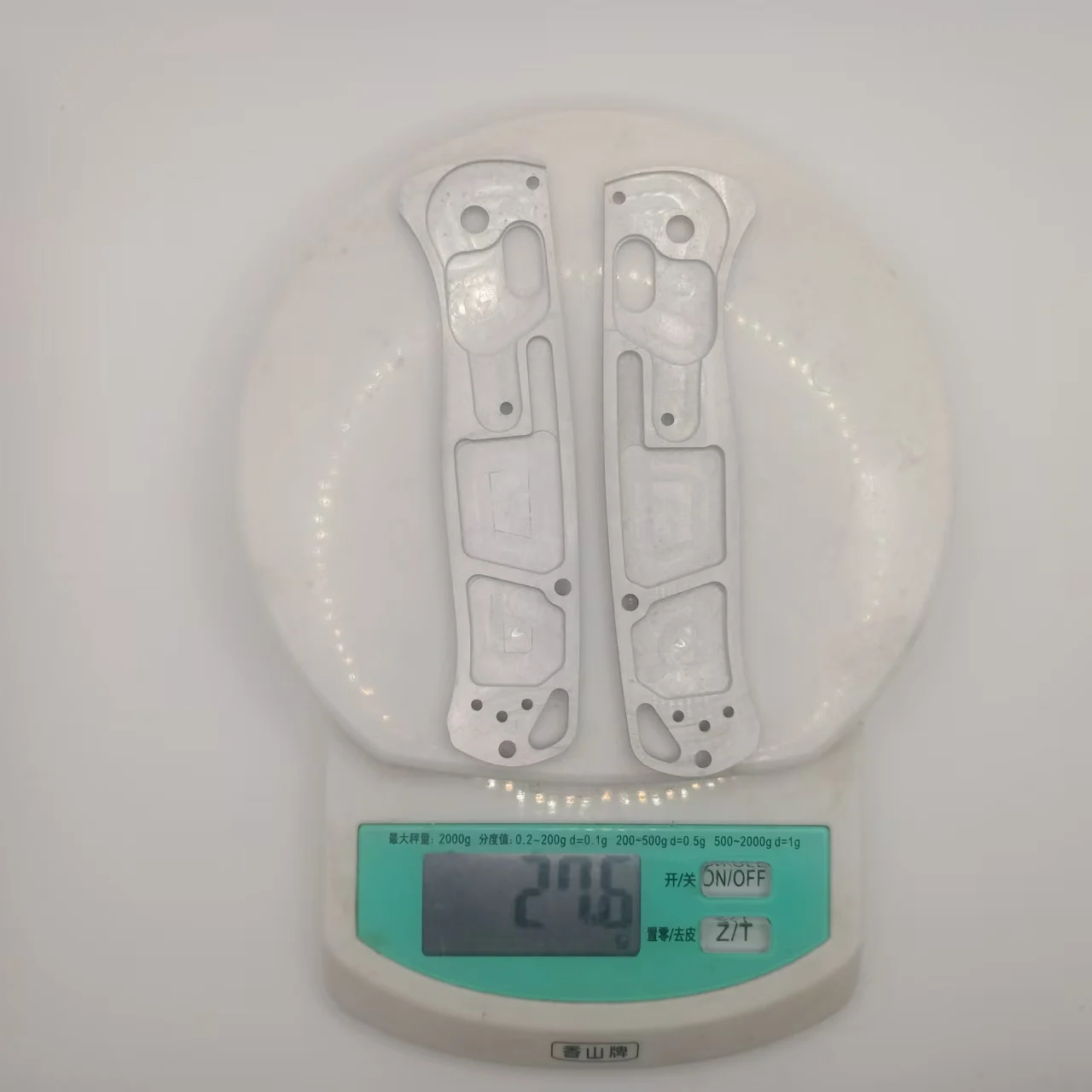 1 пара весов с ручкой из алюминиевого сплава для ножей Benchmade Bugout 535