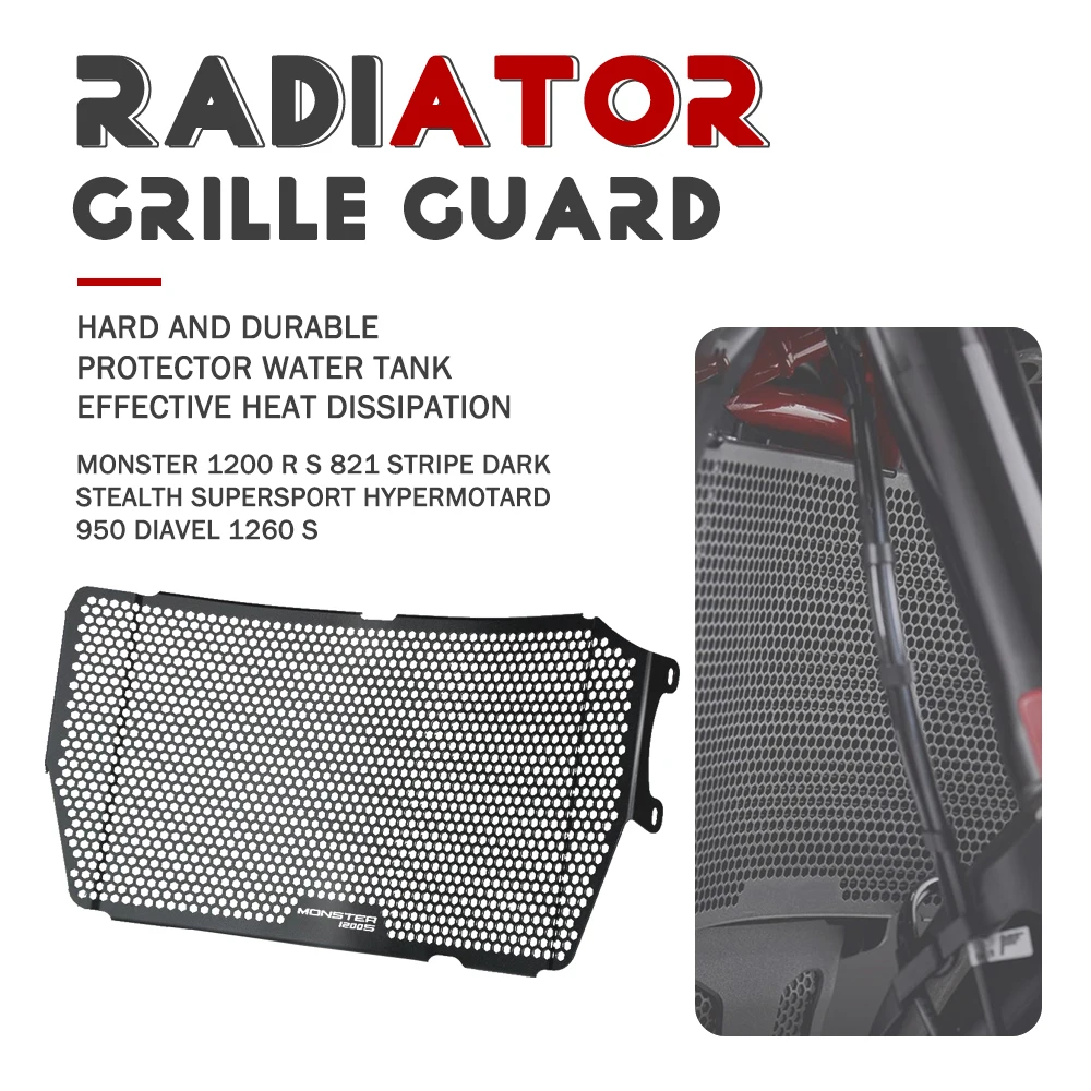 

NEW Radiator Guard Grill And Oil Cooler Guard Set FOR Ducati Super Sport 950 939 S 2017 2018 2019 2020 2021 Motorcycle 950S 939S