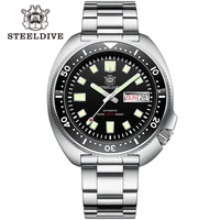 steeldive %e2%80%8bsd1970w 2021 new mens mechanical watch luxury nh36 automatic watch for men 20atm luminous date diving watch