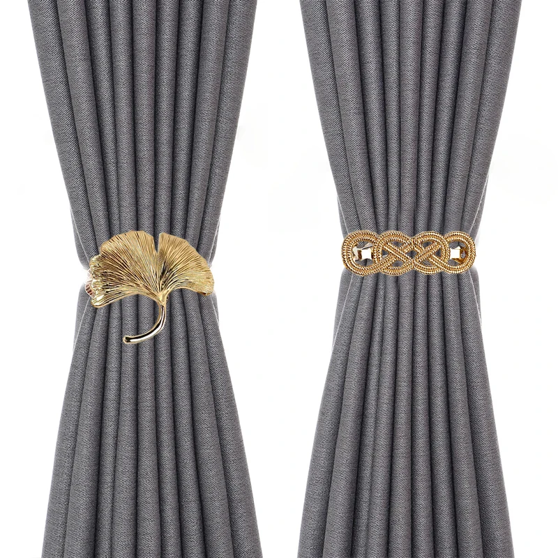 

Elk Feather Elastically Stretchable Curtain Clip Decor Curtains Holders Tieback Buckle For Home Decoration Accessories Modern