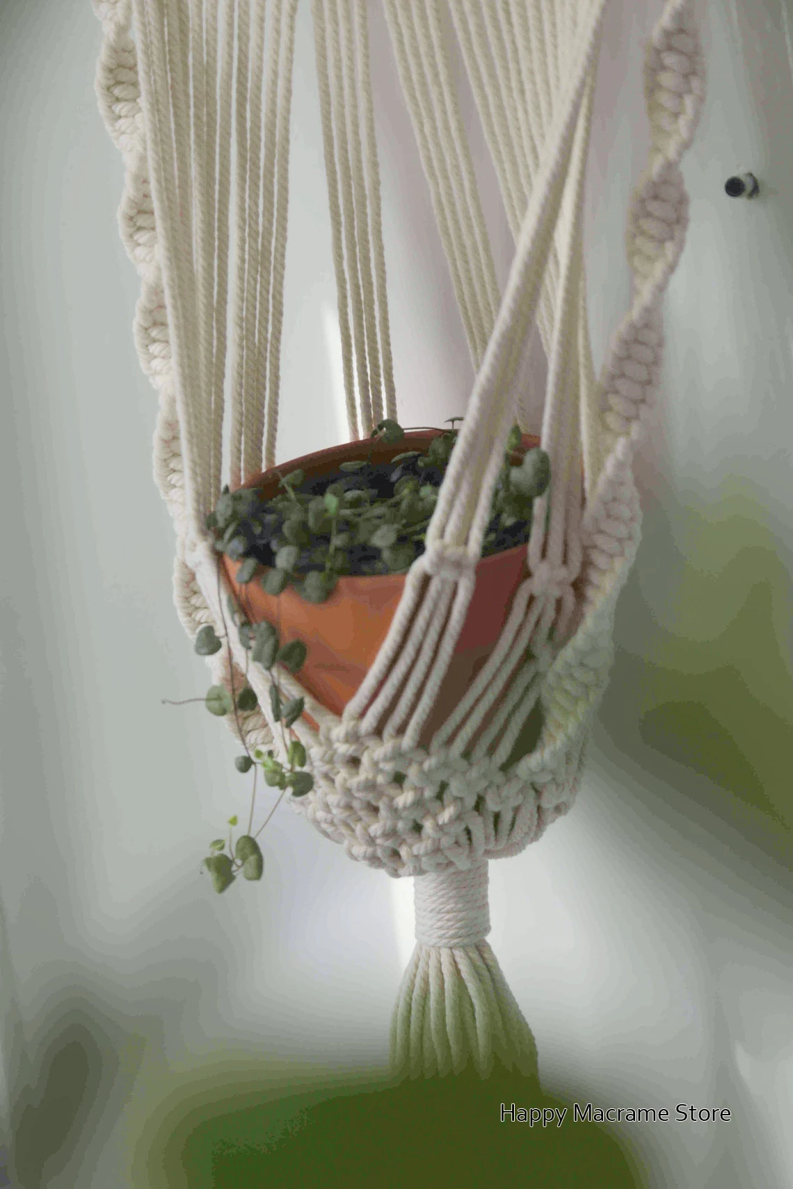 Веревка для подвешивания искусственных растений подставка гамака подвеска