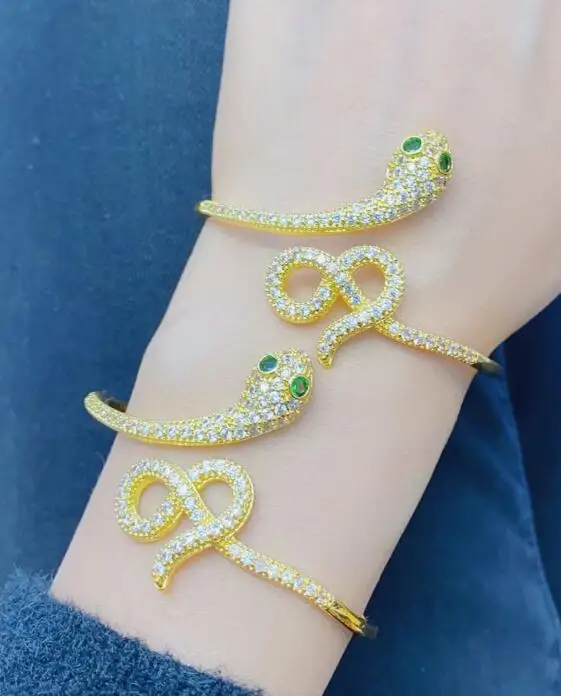 

1 шт., женский браслет со змеиным плетением