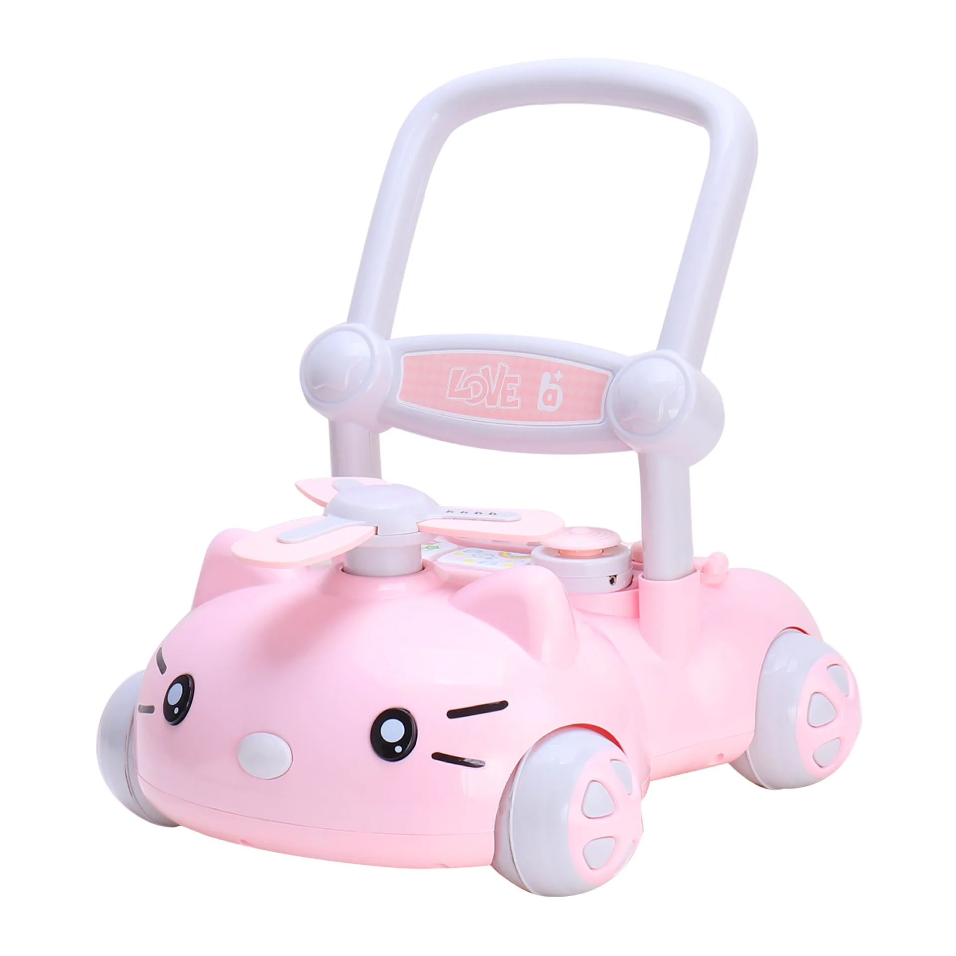 With MP3 Music Walker Can Lift and Adjust The Speed Trolley Anti-rollover Baby Walker Wholesale