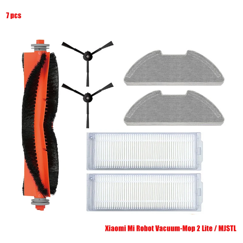 

Для XiaoMi Mi Robot Vacuum Mop 2 Lite/2 Pro/MJSTL/MJST1SHW Аксессуары Основная боковая щетка Hepa-фильтр Запасные части для швабры