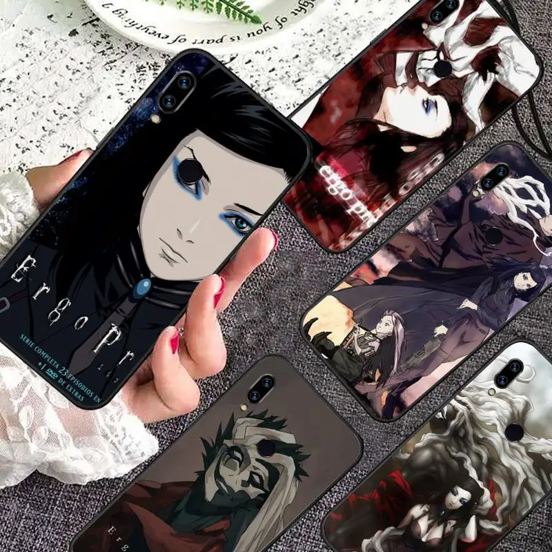 

Ergo Proxy anime Phone Case For Xiaomi Redmi note 7 8 9 11 i t s 10 A poco f3 x3 pro lite funda shell coque cover