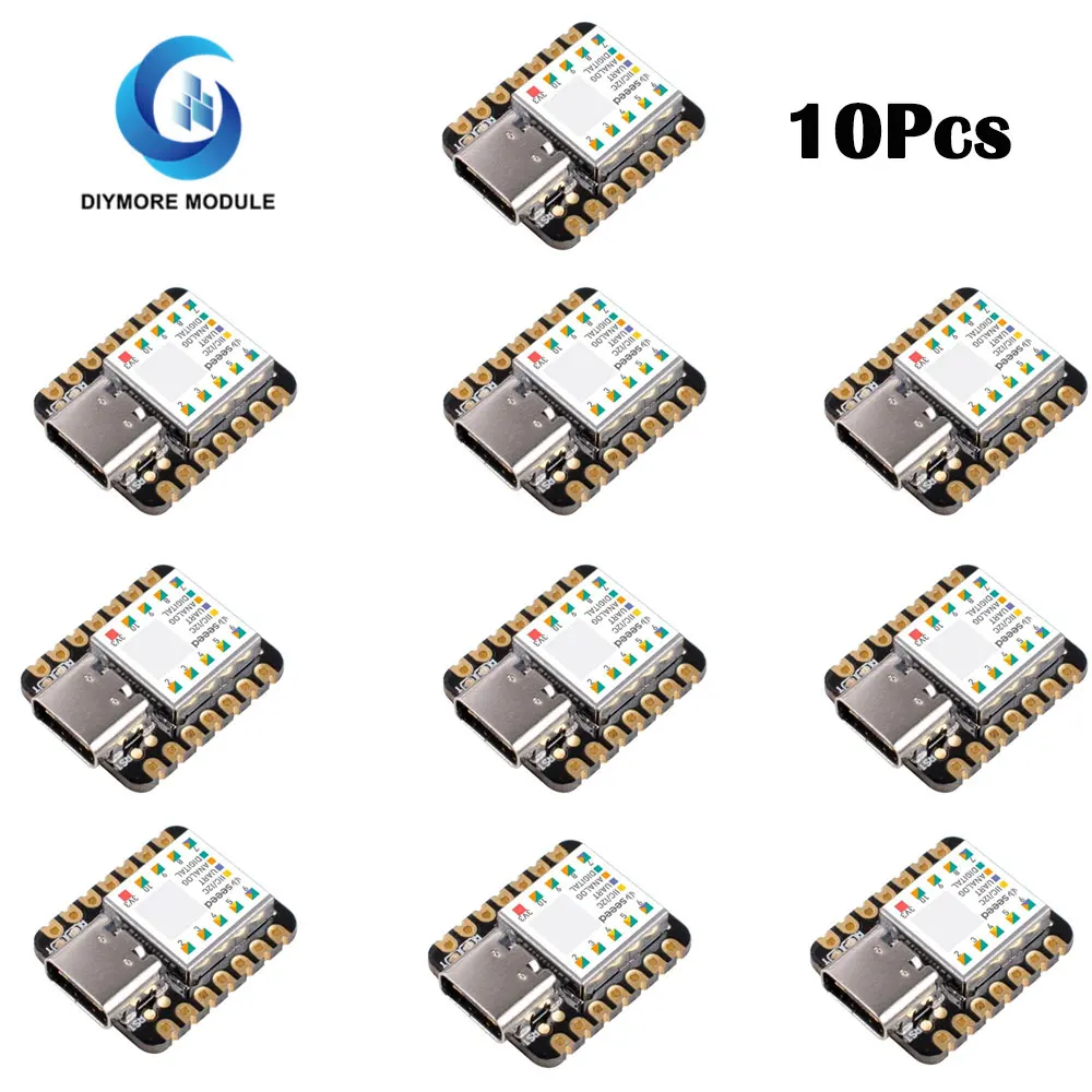 10 шт., микроконтроллер Type-C XIAO SAMD21 Cortex M0 + Nano SAMD21G18 48 МГц, интерфейс SPI I2C для Arduino IDE IoT Носимых устройств