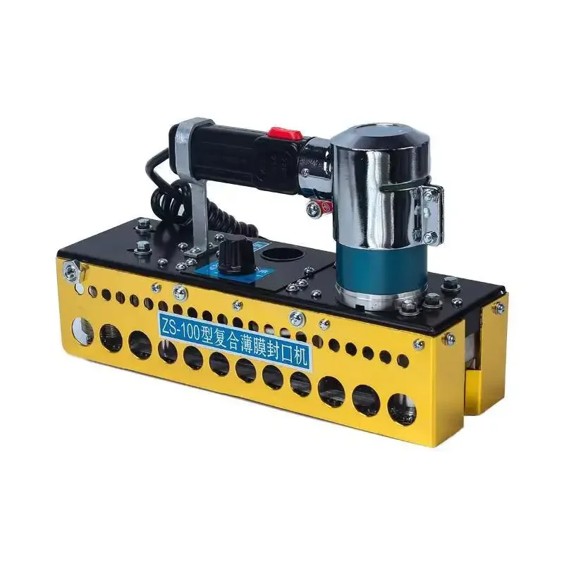 Портативная непрерывная машина для герметизации пластиковых пакетов +