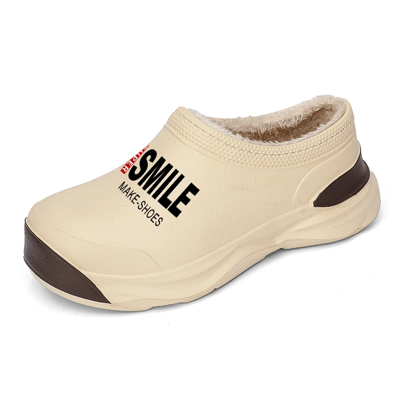 Мужские бархатные туфли для шеф-повара Повседневная модная водонепроницаемая