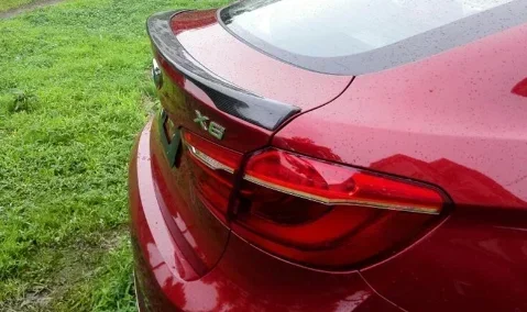 BMW F16 Автомобильный задний спойлер багажника комплект кузова глянцевый черный