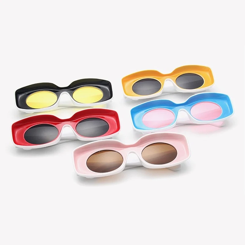 

2022 солнечные очки в стиле панк с квадратными линзами женские роскошные брендовые Винтажные Солнцезащитные очки женские модные брендовые о...