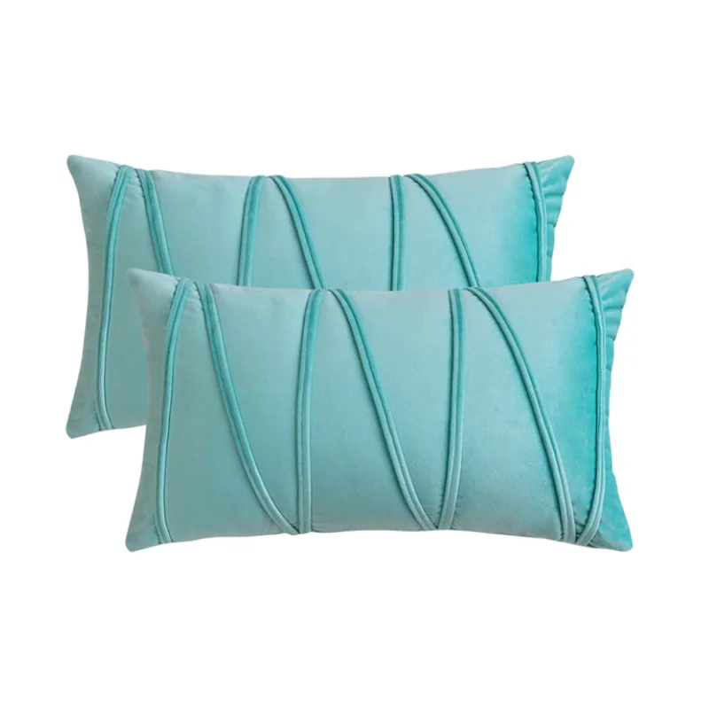 

Inyahome Decorative Plush Velvet Throw Pillow Covers Sofa Accent Couch Pillows for Bed Living Room Square Pillow Cases For Couch