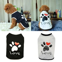 cartoon dog clothes summer shirt colthes for dogs cat shirt for small medium dogs puppy chihuahua french bulldog pets clothing