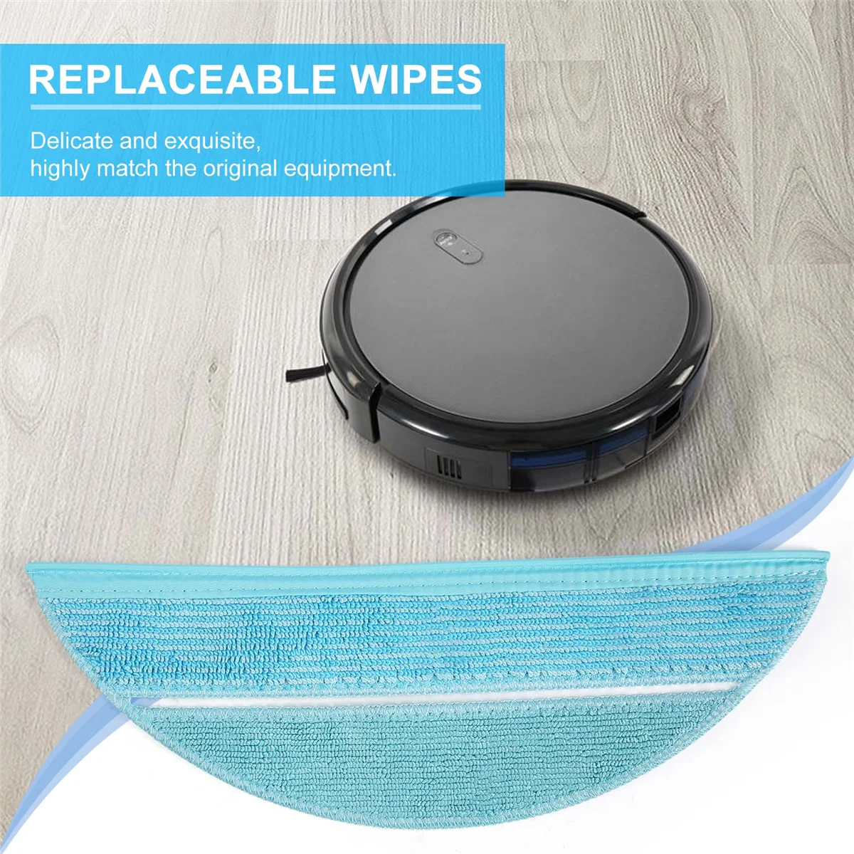 4 шт. тряпки для швабры аксессуары Cecotec Conga Ultra 2290 Запчасти роботизированного