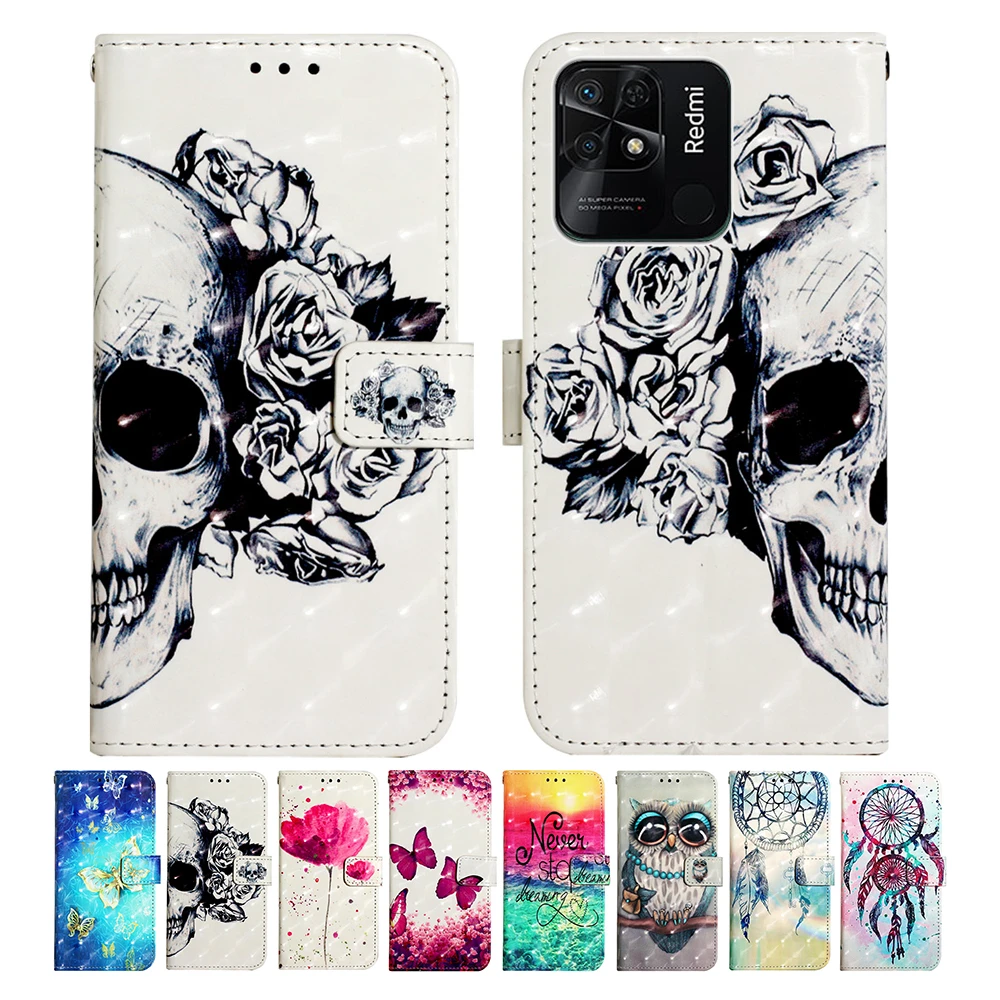 

Flip Leather Phone Cases For Xiaomi 11 Lite 5G NE Mi Poco X4 M4 Pro F3 M3 X3 NFC 11T Redmi K50 K40 10C 10A 10 Wallet Cover Etui
