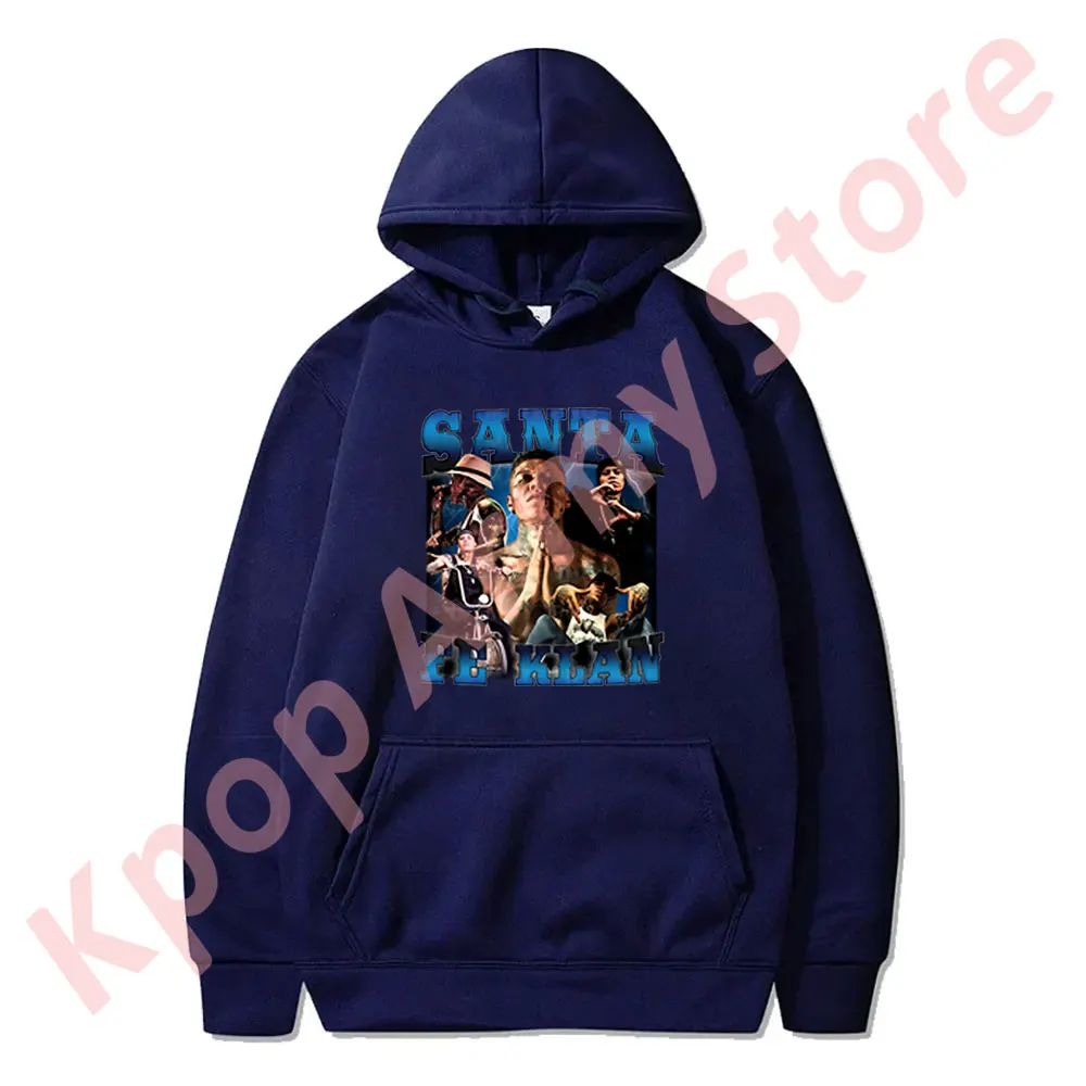 Винтажные толстовки с капюшоном Santa Fe Klan Blanco y Negro Tour пуловеры для женщин и мужчин