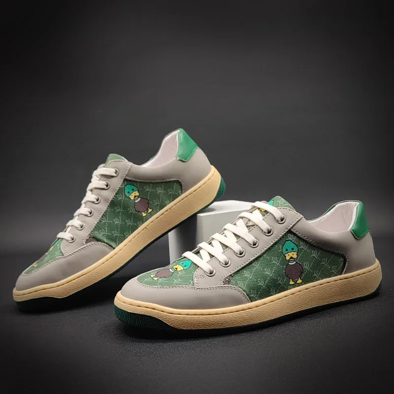 

Men's Sneakers Summer Men's Shoes Breathable Flat Shoes Trend Casual Shoes Fashion Comfortable Non-slip Wear-resistant Sneakers